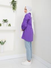 ön nakış detaylı yazlık tunik asm4060 lila 3