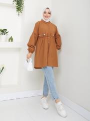 ön nakış detaylı yazlık tunik asm4060 taba