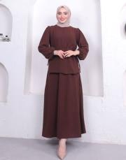 etekli̇ yazlık ikili takım asm150 kahve 3