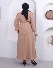 etekli̇ yazlık ikili takım asm150 bej 4