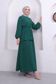 etekli̇ yazlık ikili takım asm150 zümrüt