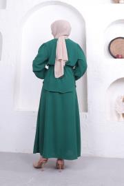 etekli̇ yazlık ikili takım asm150 zümrüt 4