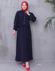 beli tünelli yazlık takım asm239 lacivert