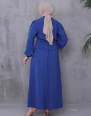 beli tünelli yazlık takım asm239 mavi 4