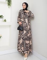 viscon yazlık ikili takım asm212 kahve 2