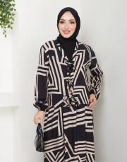 viscon yazlık ikili takım asm212 siyah 4