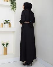 leopar desen gömlek asm246 siyah 5