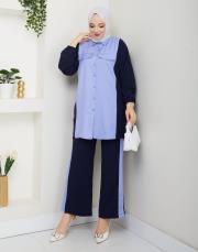 garnili ikili takım asm248 lacivert 4