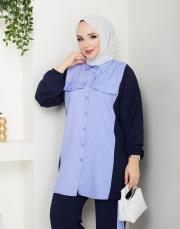 garnili ikili takım asm248 lacivert 6