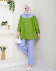 ikili takım asm258 fıstık yeşili