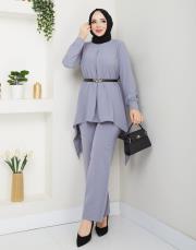 dubai ikili takım asm253 gri