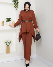 dubai ikili takım asm253 kahve 3