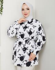 yaprak desen asm250 siyah 2