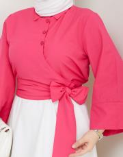 önden bağlamalı asm262 fuşya 2