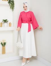 önden bağlamalı asm262 fuşya 4