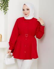 tunik kalp toka tunik asm256 kırmızı 3