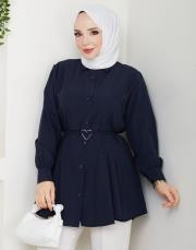 tunik kalp toka tunik asm256 lacivert 4