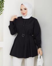 tunik kalp toka tunik asm256 siyah 4