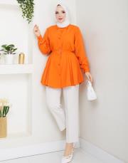tunik kalp toka tunik asm256 oranj